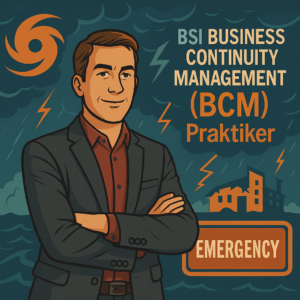 BSI BCM Business Continuity Management Praktiker (optional mit ICO-CERT Personenzertifikat)